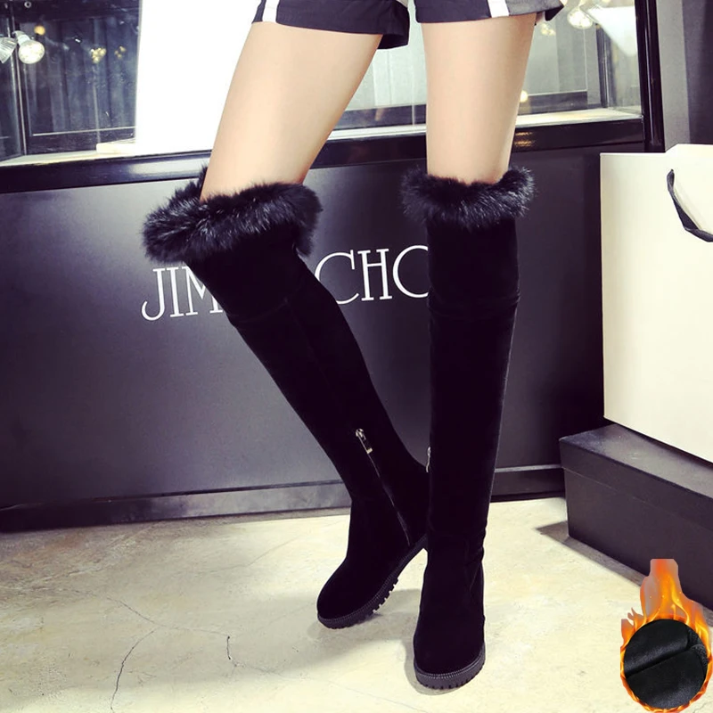 

Новые зимние женские ботинки, черные простые и толстые бархатные теплые и удобные женские зимние ботинки, трендовые зимние ботинки для досуга для женщин