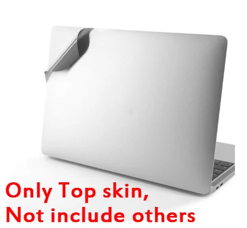 Виниловая наклейка для ноутбука Macbook Air 11 13 Pro 15 12 серебристо-серая | Компьютеры и