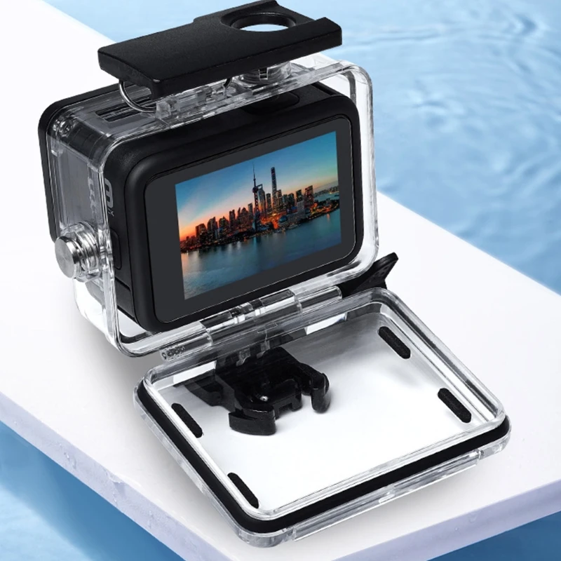 

H7JA Housing Case Filter Compatible with Hero 9 Waterproof Diving Protective Housing Shell with Bracket Accessories