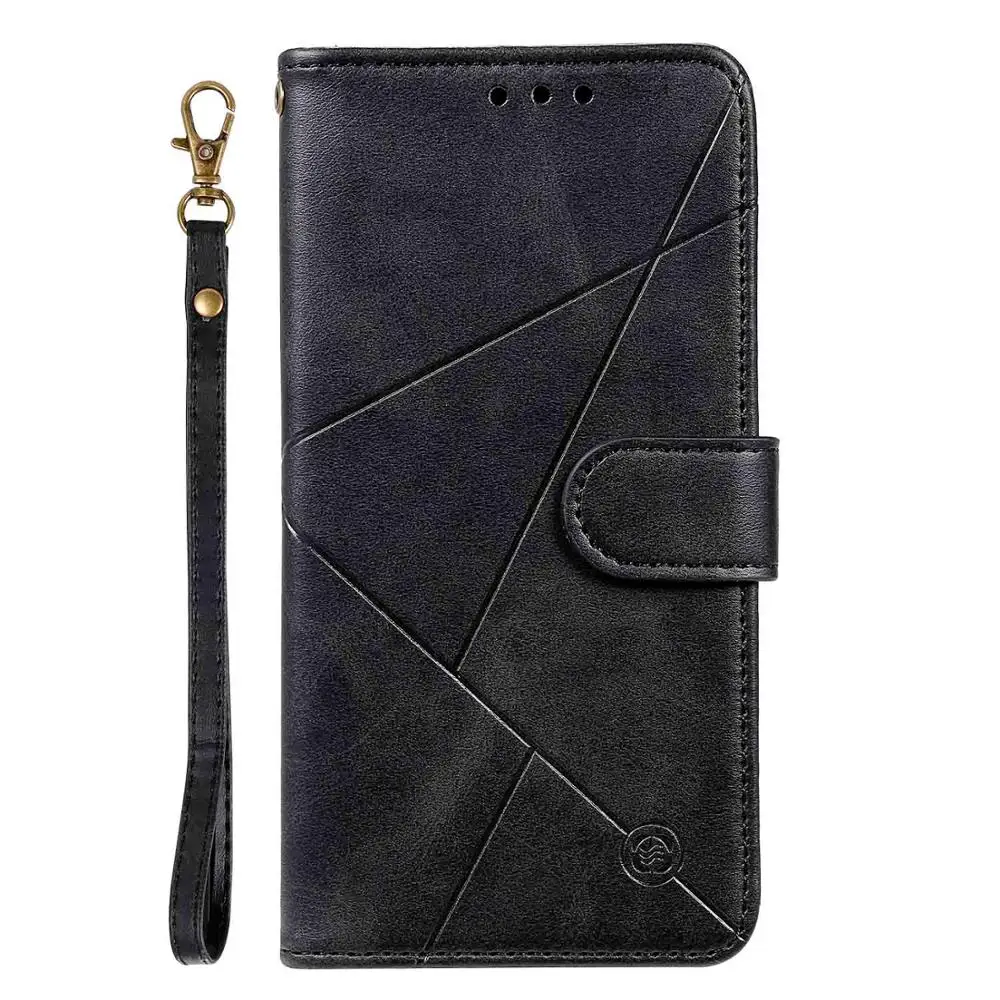 Black Чехол для Xiao mi Red mi Note 8 7 Pro 8A 8 7A K20 Pro, кожаный чехол s Xiaomi mi A3 CC9 CC9E 9lite 9 T, защитный чехол для телефона - Color: Black