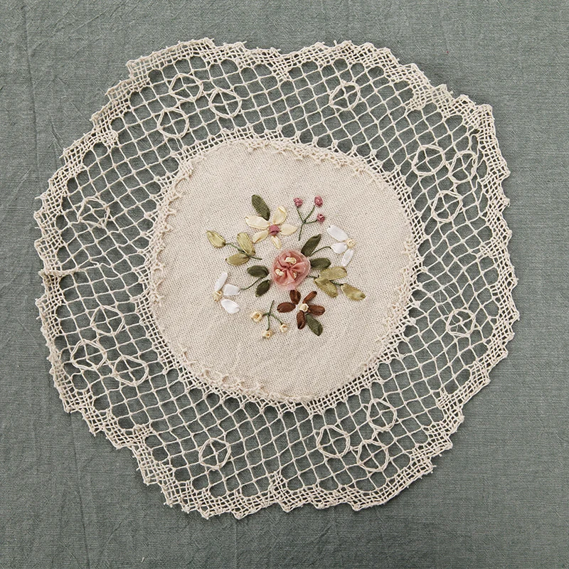 Роскошный кружевной Хлопковый вязаный крючком обеденный столовый стол из
