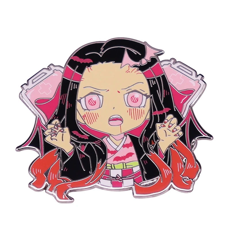 Брошь Kamado Tanjirou Nezuko Inosuke Zenitsu брошь из Аниме Манга | Украшения и аксессуары