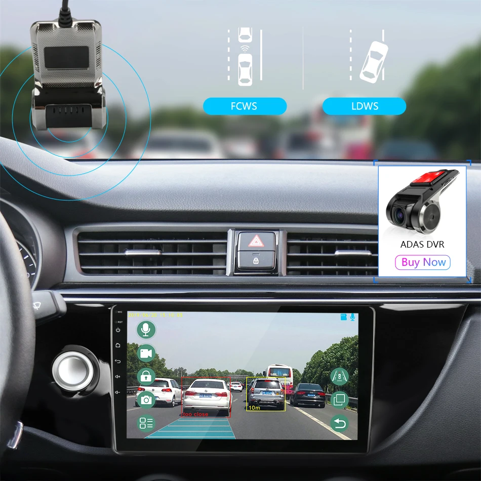 Vtopek 1" 4G wifi Android автомобильный Радио плеер 2G+ 32G DSP Мультимедиа Видео плеер 2 Din DVD gps навигация RDS для KIA RIO 4