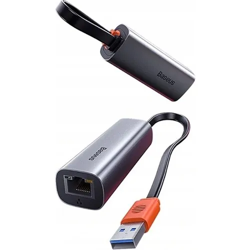Baseus Steel Cannon Series USB A Ethernet Adapter RJ45 Lan