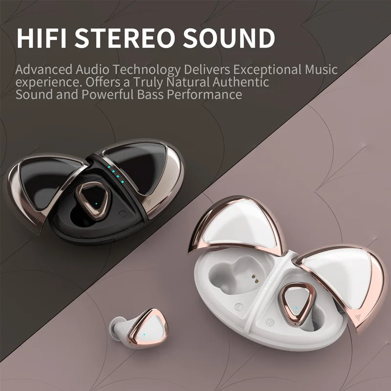 Новые беспроводные Bluetooth наушники с микрофоном ACHAS спортивные водонепроницаемые