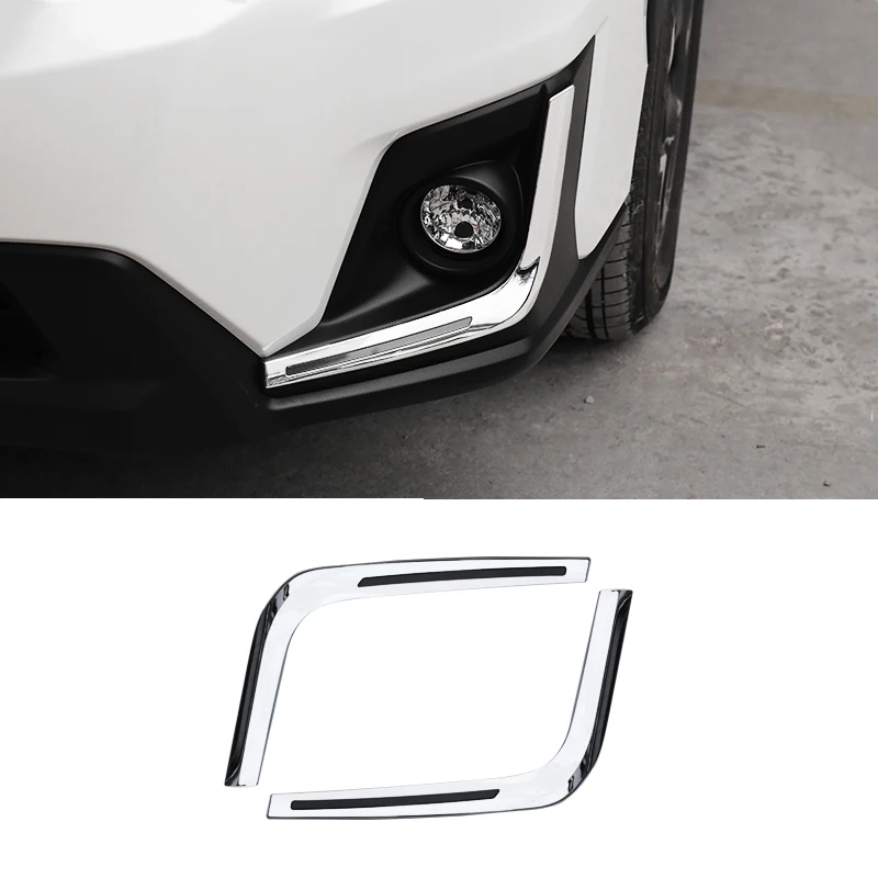 Накладка на переднюю противотуманную фару ABS Chrome для SUBARU XV GT3 GT7 2017 2018 аксессуары