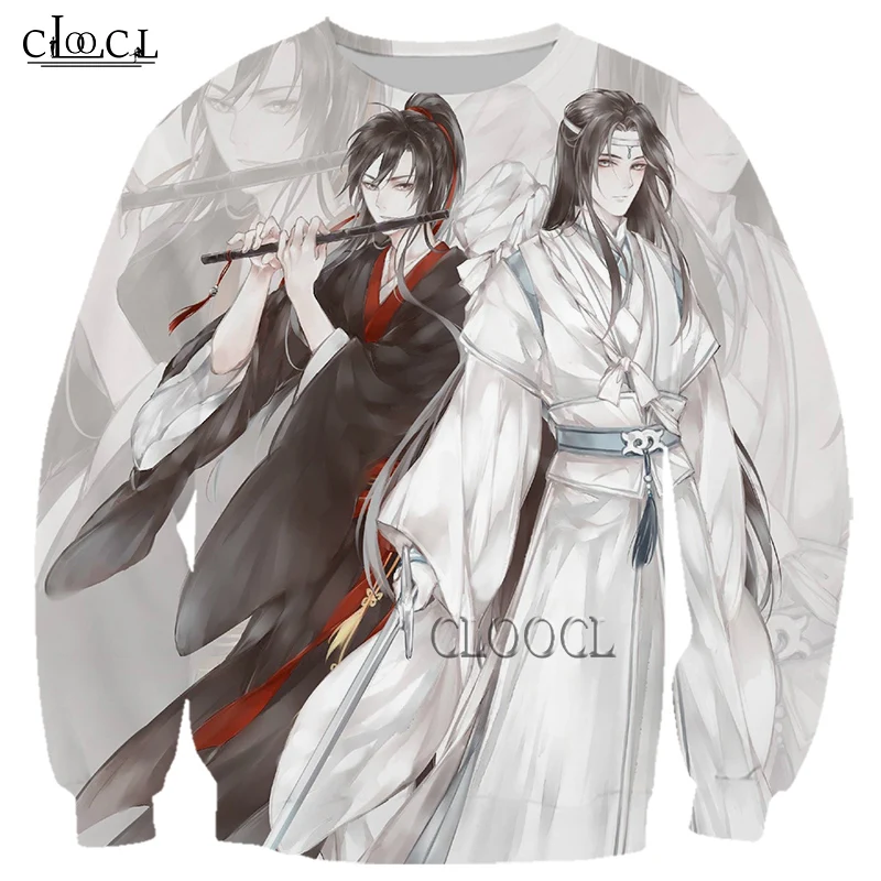 

CLOOCL Newest Popular Anime Mo Dao Zu Shi 3D Print Men Women Sweatshirts Fashion Casual Long Sleeve Harajuku Tops Drop Shipping