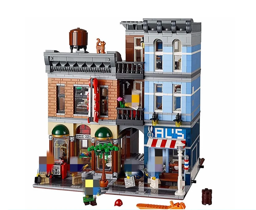 

15011 Series The Detective's Office Set Avengers Set Assemble Building Blocks 30008 Kids Toys