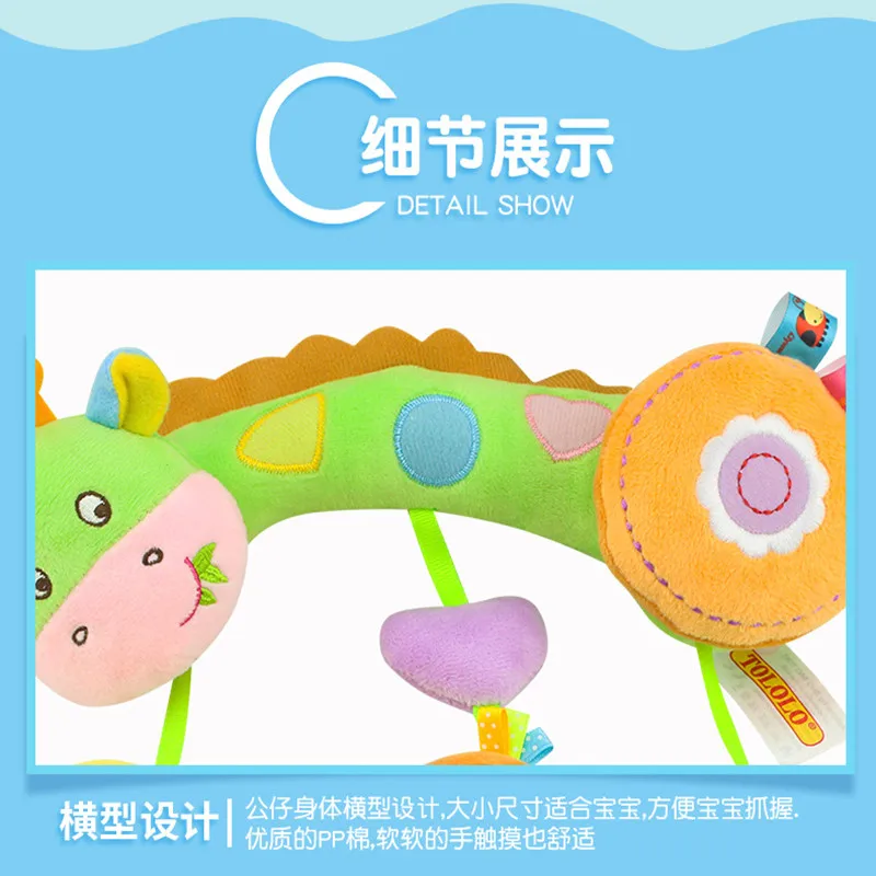 

Rattles For Kids Baby Toys 0 6 12 24 Months Mobile On The Bed Educational Toys 0 Newborn Infant Hanging Stroller Animals Dolphin