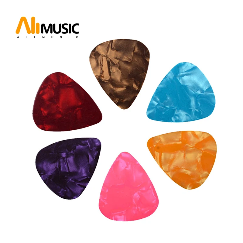 100 шт. Cellouid акустическая электрическая басовая гитара палочка медиатор