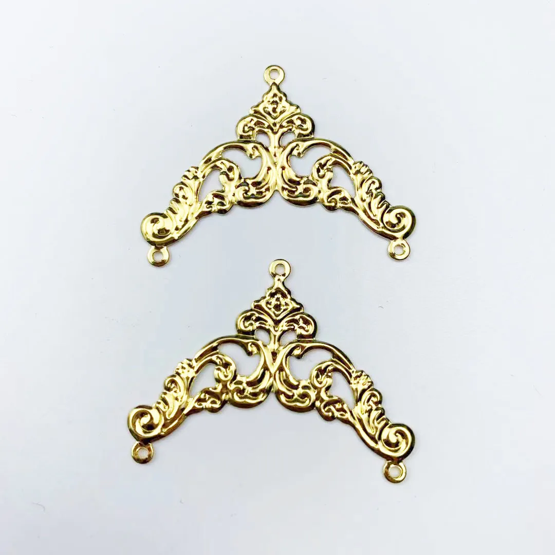 Металлическая фурнитура и компоненты для ювелирных изделий 28*38 мм 20 шт