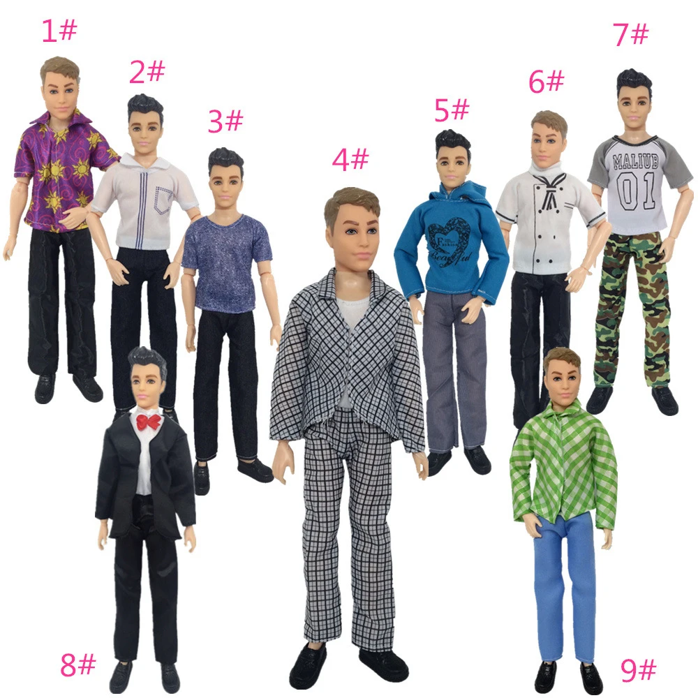 

N-17 1-set Doll Clothes MAN SOLDIER DIY for 1/6 30cm OOAK MAN Doll's Dress