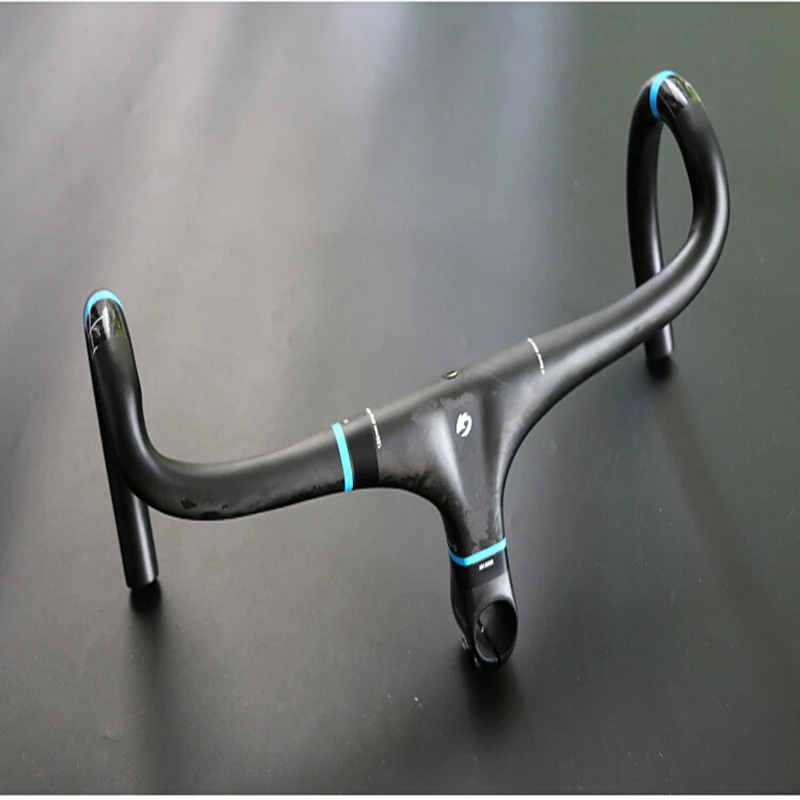 UD матовый полностью углеродное волокно дорожный велосипед/руль для горного