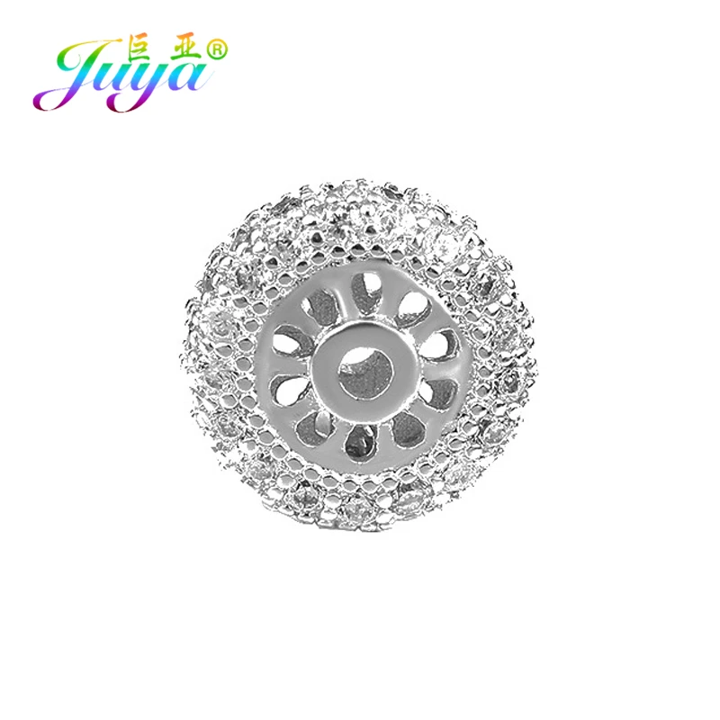 Бусины для бисероплетения Juya DIY 11 мм металл с отверстием рукоделия из