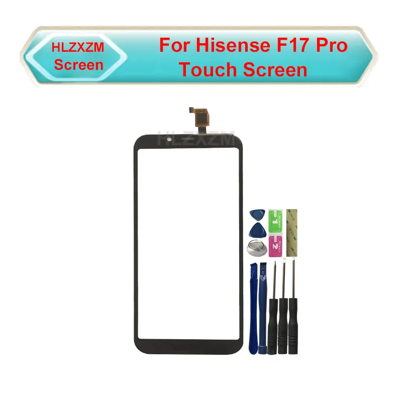 Для Hisense F17 Pro Сенсорный экран дигитайзер сенсор Замена с инструментами без ЖК