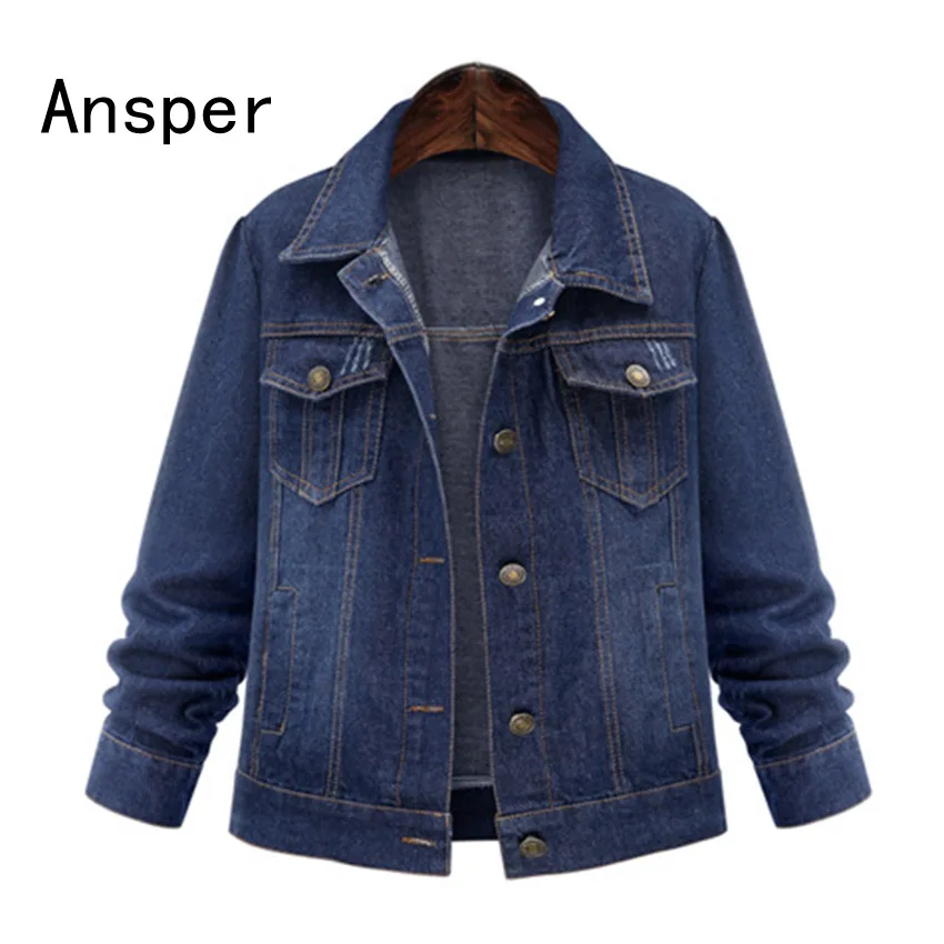 2018 командная зимняя женская джинсовая куртка большого размера женские зимние