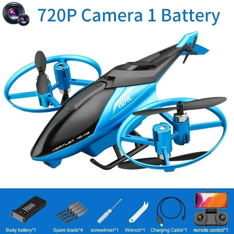 2022 NEW M3 RC Helicopter 6CH 2.4G 3D Aerobatics Altitude Hold HD Wide-angle Camera Helicoptero Control Remoto Toys drone enlarge