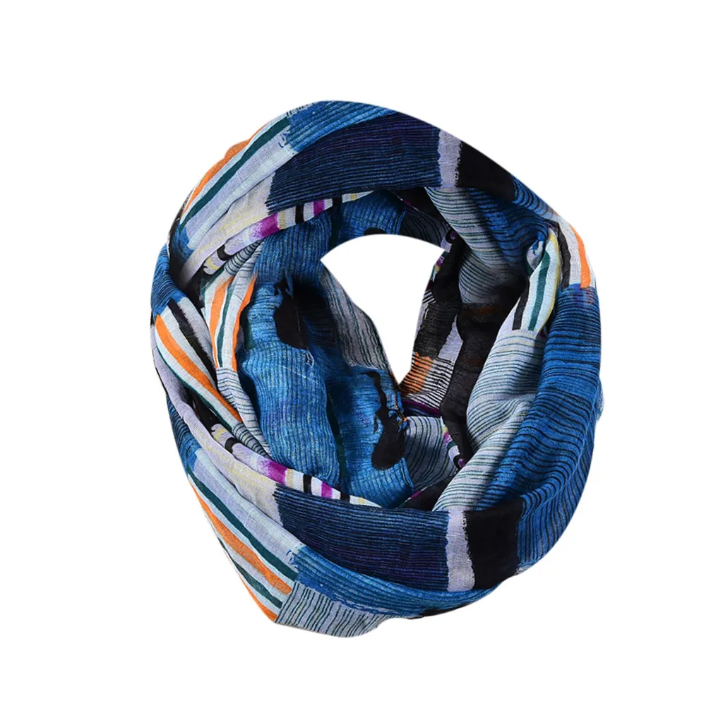 Шарф в клетку с чернилами на весну и осень разноцветный выбор для отдыха офиса