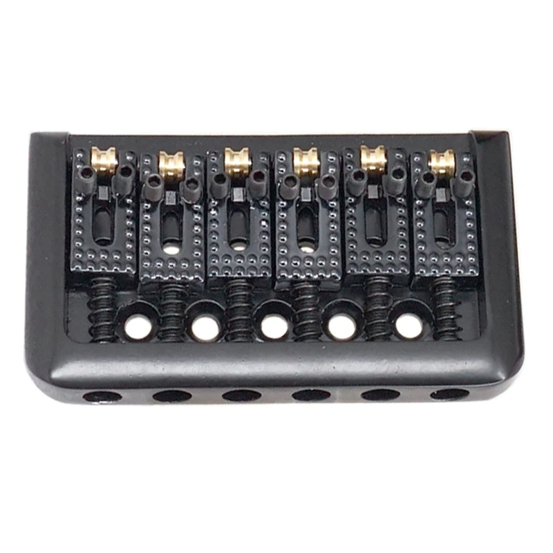 Горячая HG A Ретро 6 ролик струны седло мост Электрогитары Черный|Детали и