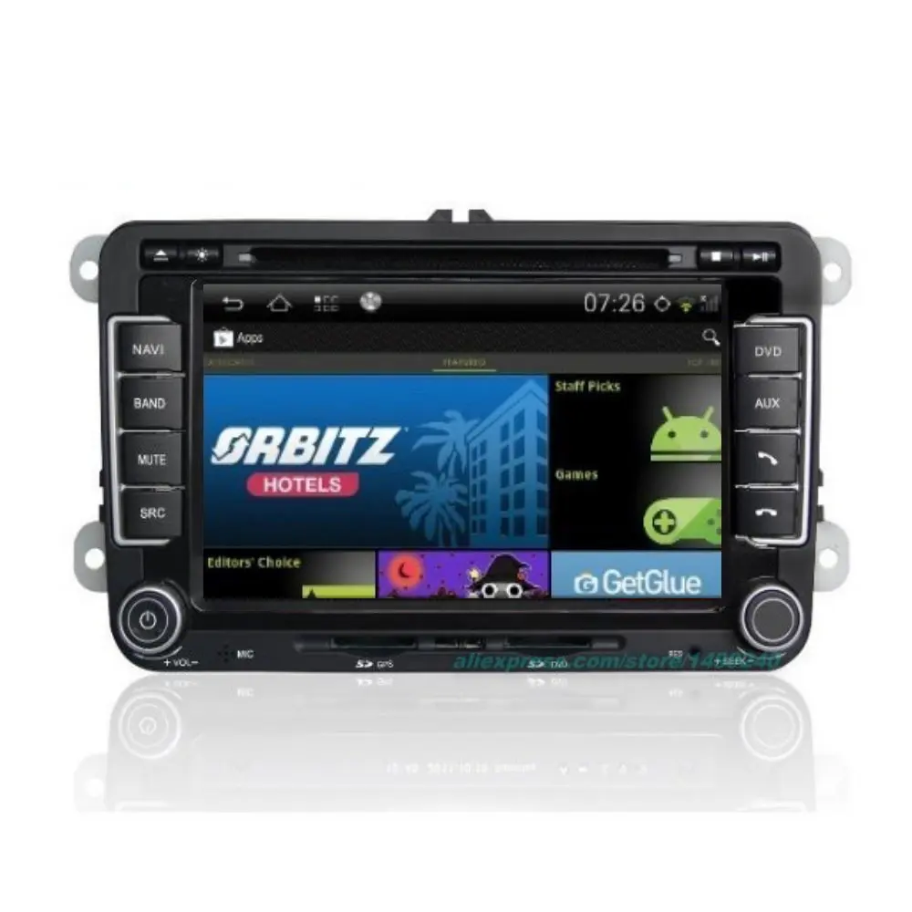Для VolksWagen VW GLI 2005-2010 автомобильный Android GPS-навигатор Радио ТВ DVD плеер Аудио Видео
