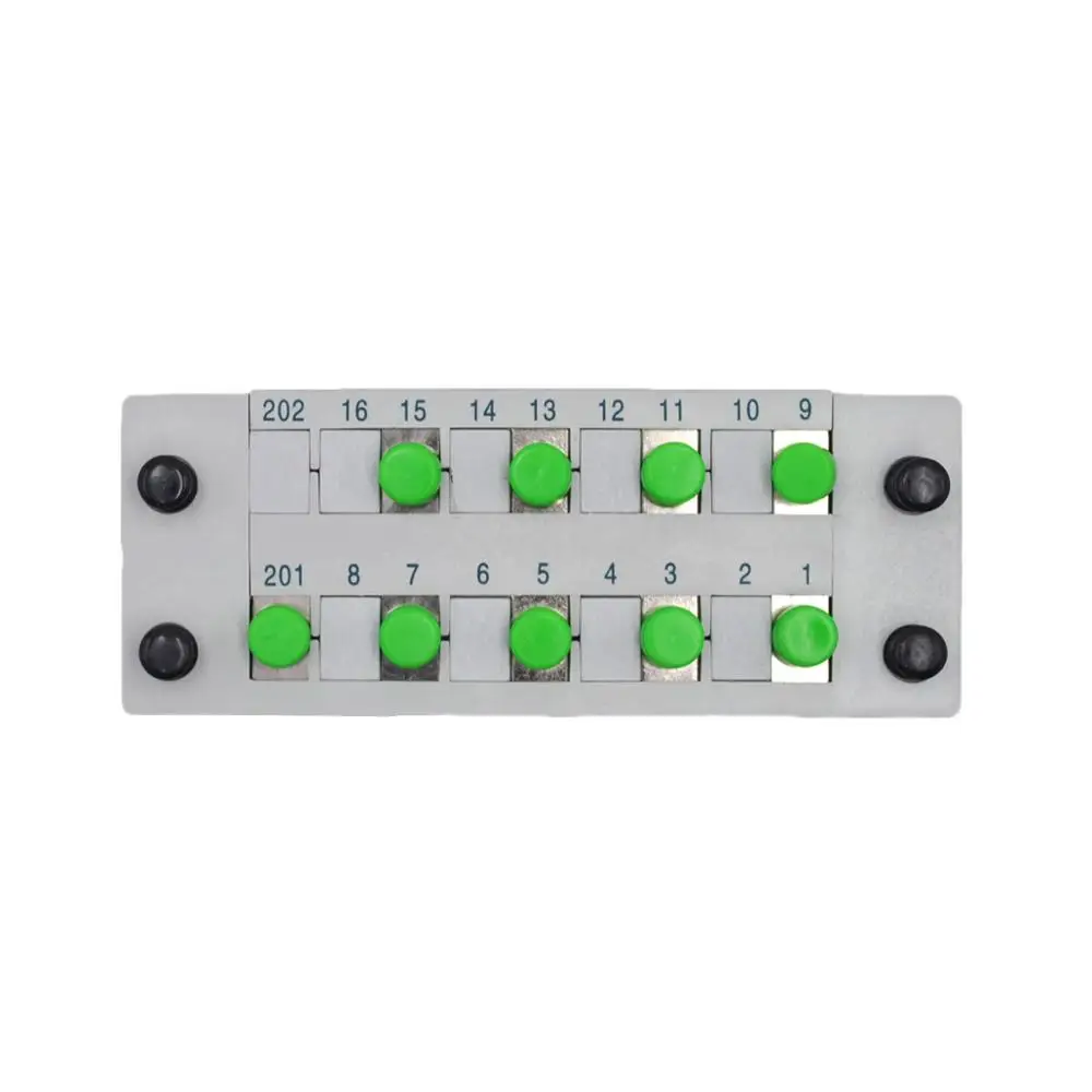 1*8 FC/APC Волоконно оптический сплиттер 1x8 ПЛК кассета коробка карточка