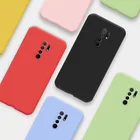 Жидкий силиконовый чехол для Xiaomi Redmi 9C 9A 9 7A 7 8 8A 6 6A 9C NFC Чехол Мягкий бампер для телефона Redmi Note 9S 9 Pro Max 8T