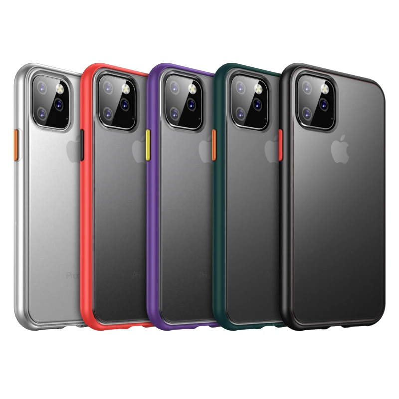 Для iPhone X XS XR Max 8 7 6 6S Plus 11 Pro чехол, противоударный прозрачный Гибридный Силиконовый чехол, брендовая Прозрачная мягкая задняя крышка