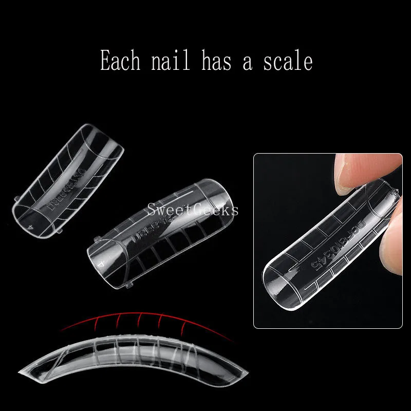 Формы для наращивания ногтей двусторонние 120 шт. | Красота и здоровье