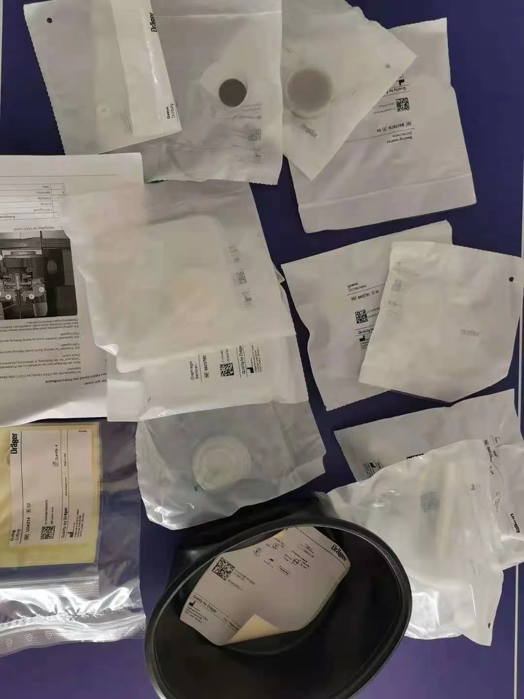 

2set Drager ON:08832 2year s Maintenance kit for Anesthesi Fabius GS New original