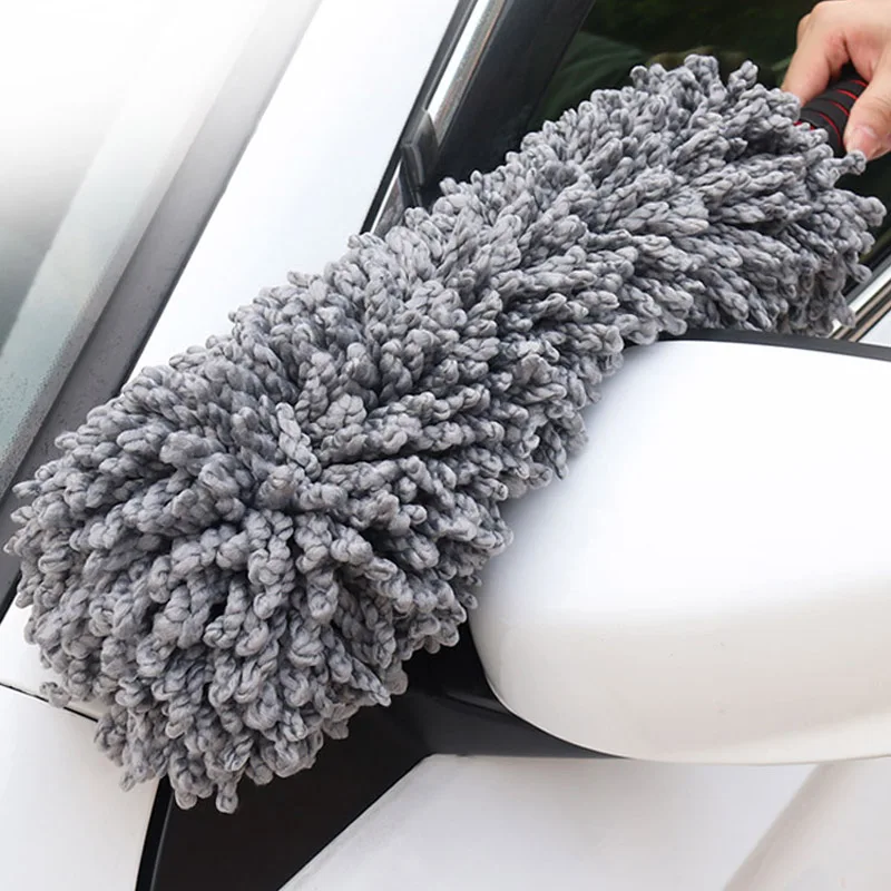 

Car Microfiber Dust Cleaner 55-80CM Telescopic Handle Car Duster Multipurpose Wax Polish Wash Brush Household Dust Cleaning Tool