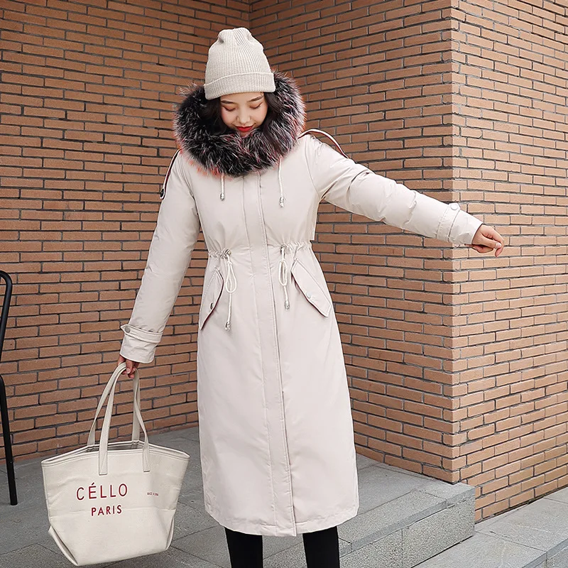 Новинка 2019 зимние пальто из искусственного меха 20 ℃ женские куртки с хлопковой