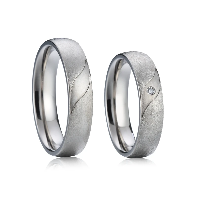 

rings for couple anniversary jewelry 1 Pair Lovers Alliance custom platinum color titanium wedding rings for men and women