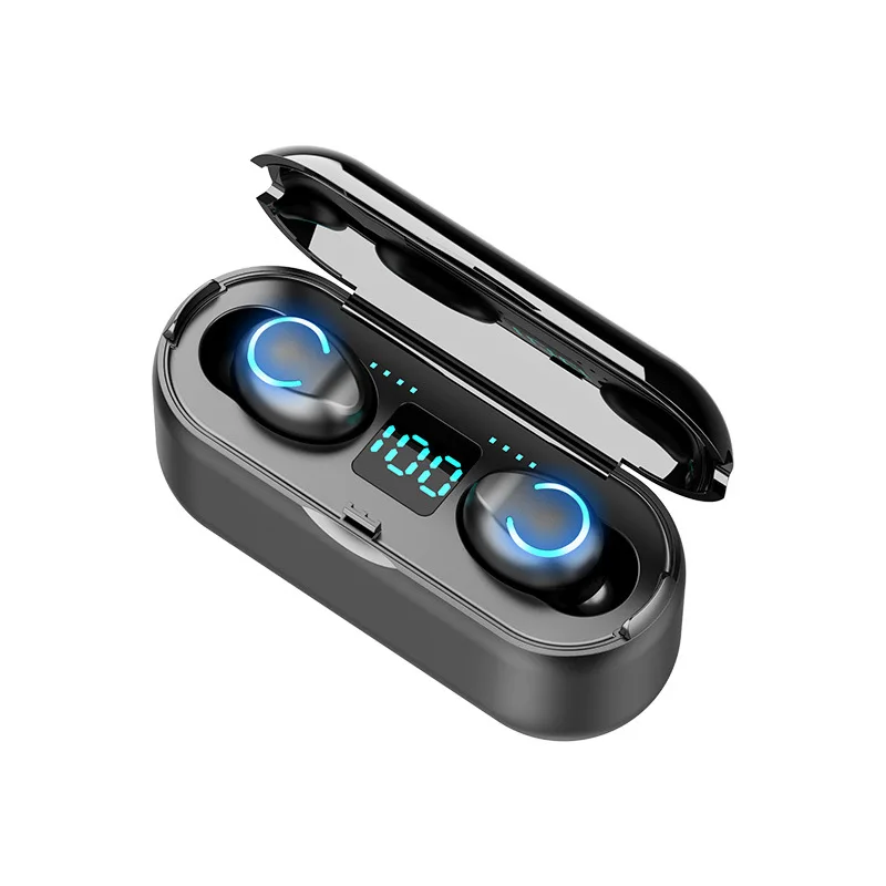F9 Bluetooth 5 0 наушники TWS беспроводные Близнецы гарнитура стерео ультра легкий