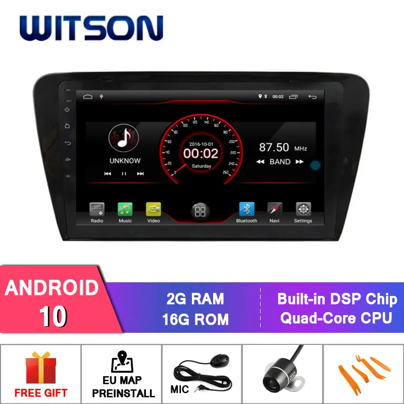 WITSON 10 2 ''большой экран Android 0 Восьмиядерный 4 Гб ОЗУ автомобильное радио для