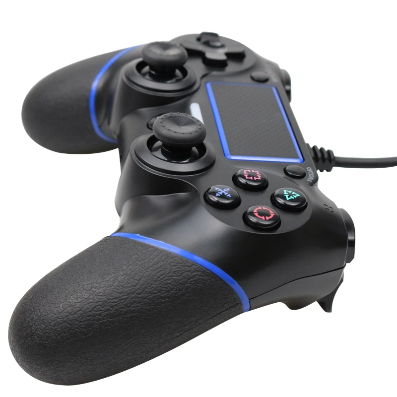 USB проводной геймпад для Playstation 4 джойстик геймпад двойной шок джойстик для ПК для PS4 контроллер 2,2 м кабель для PS3 консоли