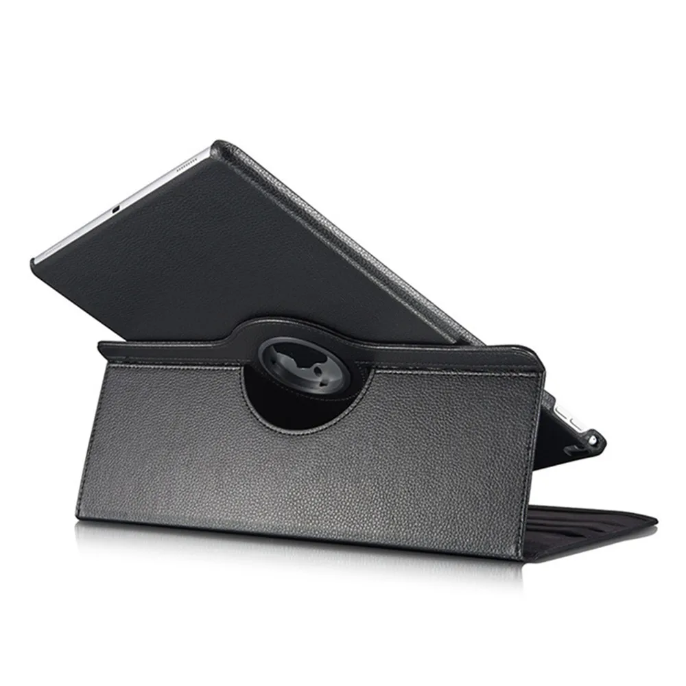 Вращающийся на 360 градусов Чехол-книжка из искусственной кожи для iPad Air 2 1 умный