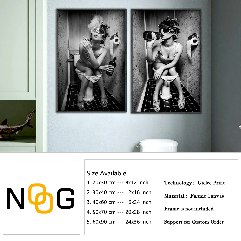 Современная черно белая привлекательная Красивая Картина на холсте для питьевой