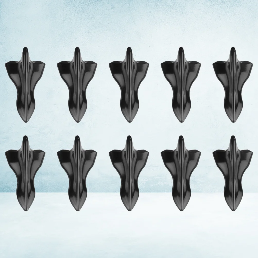 10 шт. автомобильный плавник акулий стиль крыша бампер карбоновые аксессуары для