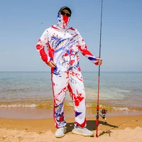 2022 diaolian fishing shirts britain fish style sun protection breathable moisture wicking quick dry anti uv upf50 fishing suit