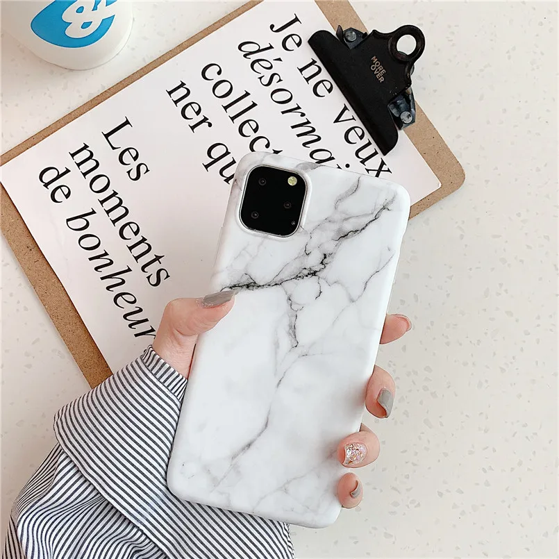 F20 Геометрический мраморный чехол для телефона для iPhone X 7 6 6S 8 Plus S 11 Pro Max чехол XR XS MXA Coque силиконовый чехол - Цвет: F20
