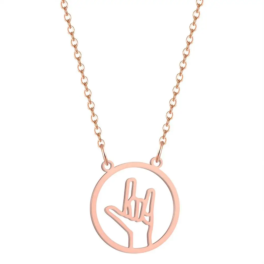 Ожерелье Todorova с минималистичным круглым кулоном для женщин ожерелье из