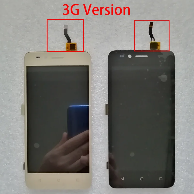 Черный/белый/золотой для huawei Y3II Y3 2 LUA-U03/U23/U22/L01/L02/L03/L21/L22/L23 ЖК-дисплей с кодирующий преобразователь сенсорного экрана в сборе