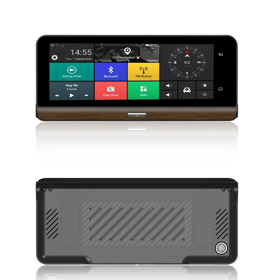 Anfilite E31 Pro 4G Автомобильная камера gps 7," Android 5,1 Автомобильные видеорегистраторы gps навигация видеорегистратор парковки мониторинг грузовика gps навигатор