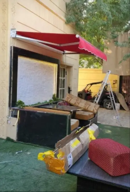 3 м * 2 ручной водонепроницаемый навес выдвижной навесной Телескопический сарай