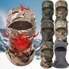 Охотничий Камуфляжный капюшон камуфляжная велосипедная Балаклава маска на все лицо лыжный Велосипед Сноуборд спортивный чехол Тактическая Военная шапка Кепка