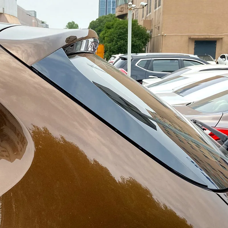 Автомобильный задний спойлер на лобовое стекло боковая полоса крышка отделка