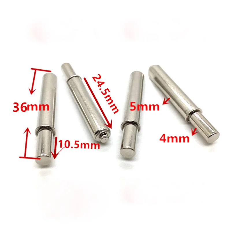 

Hot Selling GP-2G Nickel Plated Flat Head Positioning Pin Spring Elasticity Test Probe 50Pcs Probe Flat Column Spring Pin