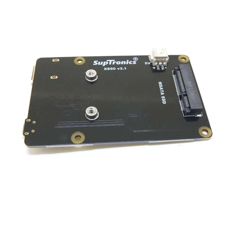 Raspberry Pi mSATA SSD плата расширения хранения X850 V3.1 USB 3,0 Extansion плата модуль для Raspberry Pi 3 Model B+(плюс)/3B/2B