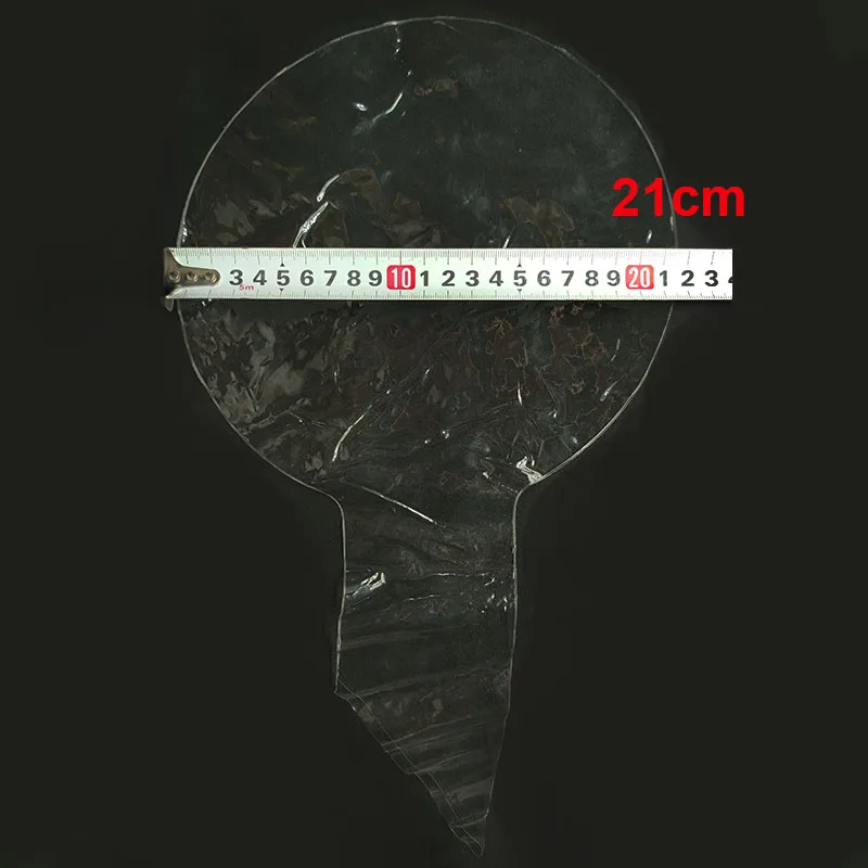 Globos de burbujas transparentes para boda, 20 pulgadas, 7,5 cm, globo transparente, flor de Rosa, decoraci&oacute;n para fiesta de cumplea&ntilde;os, 20 Uds.-2