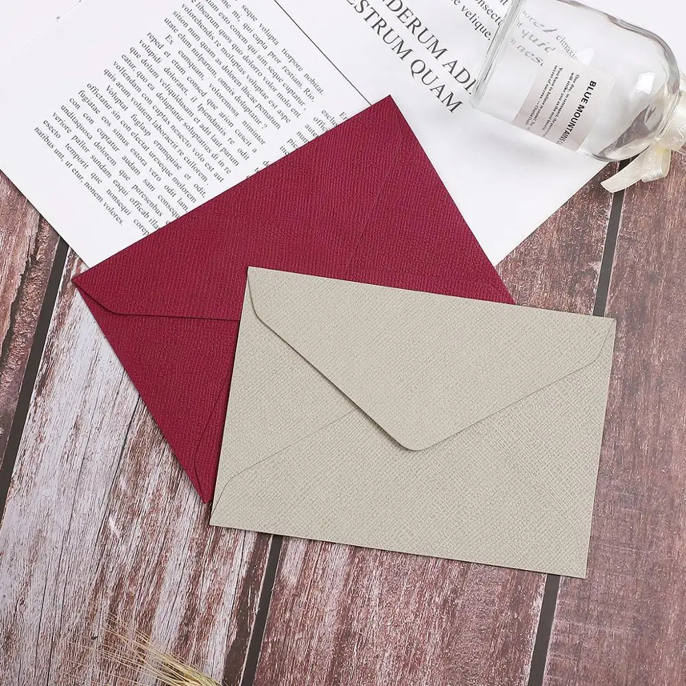 10pcs/set Retro Colored Blank Kraft Paper Envelopes Party Invitation Envelope Specialty paper Greeting Cards Gift | Канцтовары для